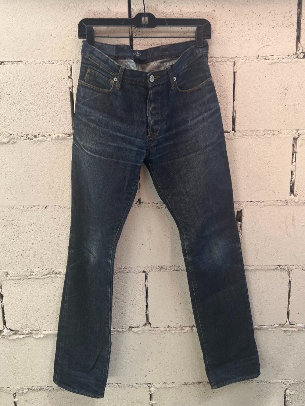Paul Smith Jeans in Dark Denim Drainpipe Fit - Blue / 30" Reg
